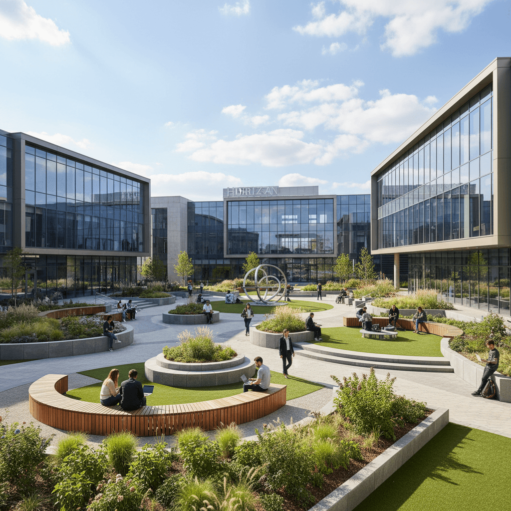 IGC campus — students in a professional learning environment